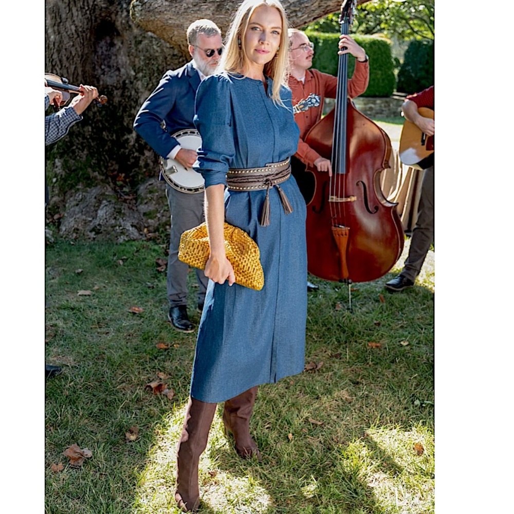 Tuckernuck Blue Midi Dress